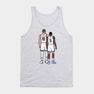 Domantas Sabonis and De'Aaron Fox Back-To Tank Top